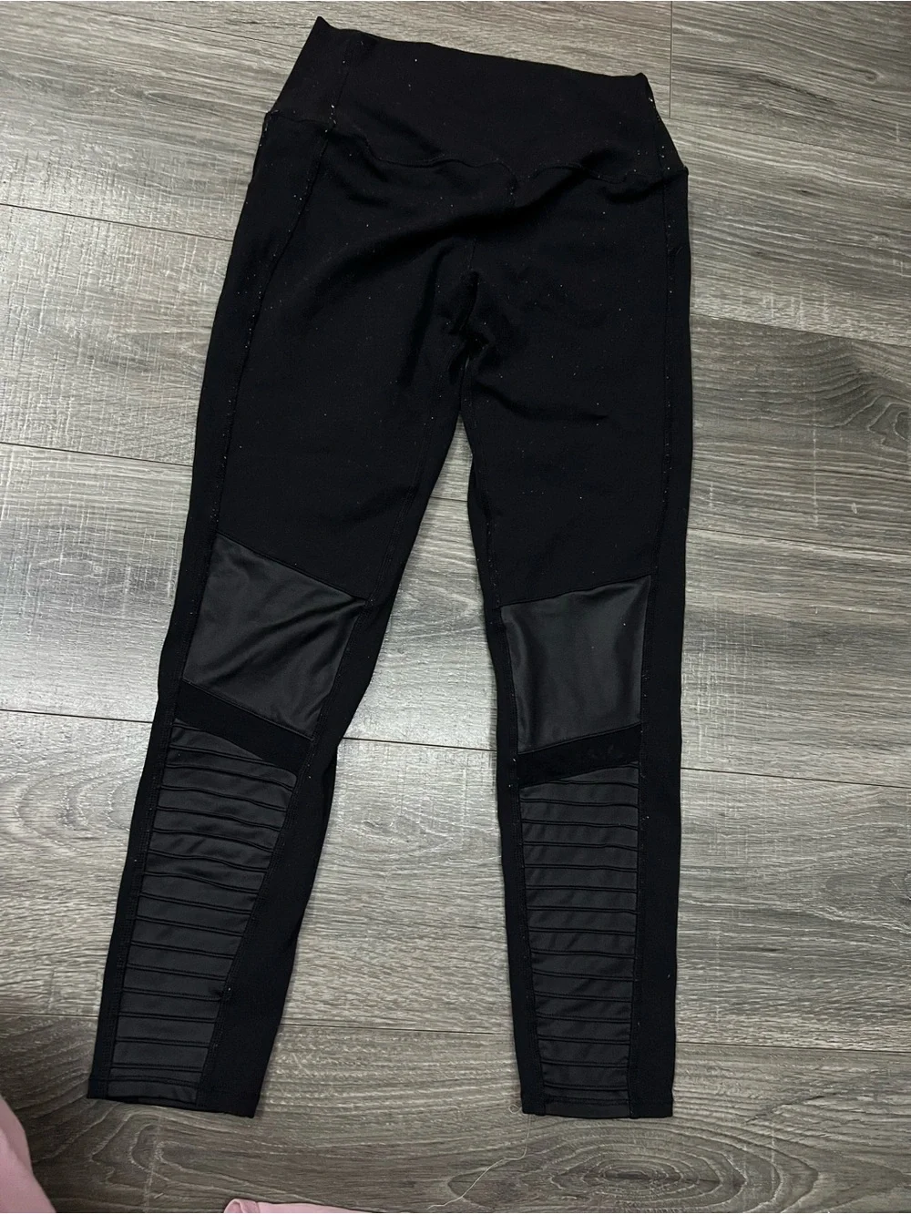 Alo Yoga High-Waist Moto Leggings women's size medium black